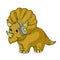 Cool dinosaur, dino listening music. Cartoon mascot for children, kids clothing. Fashionable illustration for t-shirt