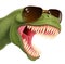 Cool Dinosaur Wearing Shades Sunglasses