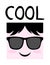 Cool face icon