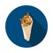 Cool flat Shawarma icon