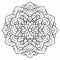 Cool Flower Coloring Pages: Symmetrical Designs With Zen Buddhism Influence