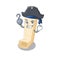 Cool and funny asthma inhaler cartoon style wearing hat
