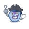Cool and funny basophil cell cartoon style wearing hat