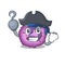 Cool and funny eosinophil cell cartoon style wearing hat