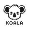 Cool Koala head logo design inspiration