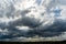 A cool Landscape view of clouds in the blue sky