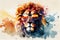 Cool Lion with Sunglasses Illustration - Perfect for Adding a Wild Touch to Your Designs