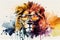 Cool Lion with Sunglasses Illustration - Perfect for Adding a Wild Touch to Your Designs