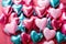 Cool love romantic heart and star shaped balloons