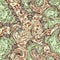 Cool marble effect fractal pattern