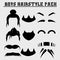 Cool men\\\'s hairstyles and mustaches