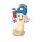 Cool Plumber asthma inhaler on mascot picture style