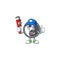 Cool Plumber yin yang on mascot picture style