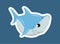 Cool shark icon