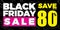 Cool simple lack friday sale banner design template special for commercial and promotion