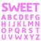 Cool sweet Alphabet