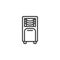 Cooler, air Conditioner line icon