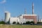 Cooling towers at nuclear power plant, energy self-sufficiency