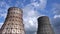 Cooling towers of thermal power plants