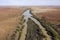 Cooper Creek flowing through the desert country