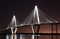 Cooper River Bridge at night