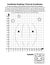 Coordinate graphing, or draw by coordinates, math worksheet with Halloween pumpkin