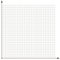 Coordinate grid template chart to analyze the chart