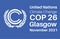 COP 26 Glasgow 2021 vector illustration - International climate summit