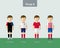 Copa 2016 soccer uniform group A.