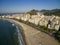 Copacabana Beach in Copacabana district, Rio de Janeiro, Brazil. The most famous beach in the world.