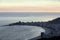 Copacabana Beach at dusk in Rio de Janeiro