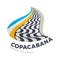 Copacabana beach graphic symbol vector illustration.