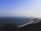 Copacabana beach stretches into the horizon