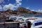Copacabana harbour, the starting point for a tour of the Isla Del Sol on Lake Titicaca