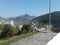 Copacabana View in high mountain in Duque de Caxias Fort Leme Rio de Janeiro Brazil Cityscape