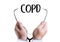 COPD Chronic obstructive pulmonary disease health medical concept