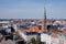 Copenhagen City View from the Christiansborg Palace