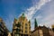 COPENHAGEN, DENMARK: fountain Stork on Amagertorv square at the city centre