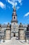 Copenhagen, Denmark - July 9, 2018. Beautiful Copenhagen parliament building, Christiansborg Slot. Architecture.