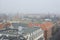 Copenhagen on a foggy day
