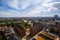 Copenhagen, panorama - aerial rooftop view