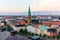Copenhagen Skyline Panoramic Cityscape