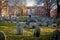 Copp`s Hill Burying Ground cemetery - Boston, Massachusetts, USA