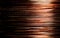 Copper coil with contactor in macro, copper background