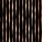 Copper foil hand drawn vertical lines elegant seamless vector pattern. Rose golden wavy irregular stripes on black background. For