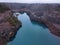 Copper mining in finland blue water nature