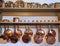 Copper pots and pans