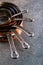 Copper Pots and Pans, set of copper cookware for restaurant