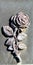 Copper Rose, Graveyard, Symbol, Decoration, Patinated Copper