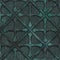 Copper seamless texture with geometric pattern on a oxide metallic background